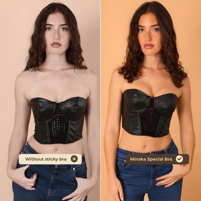 Strapless Push-Up Adhesive Bra™