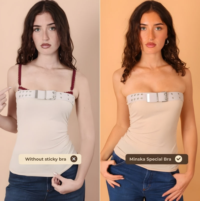Strapless Push-Up Adhesive Bra™