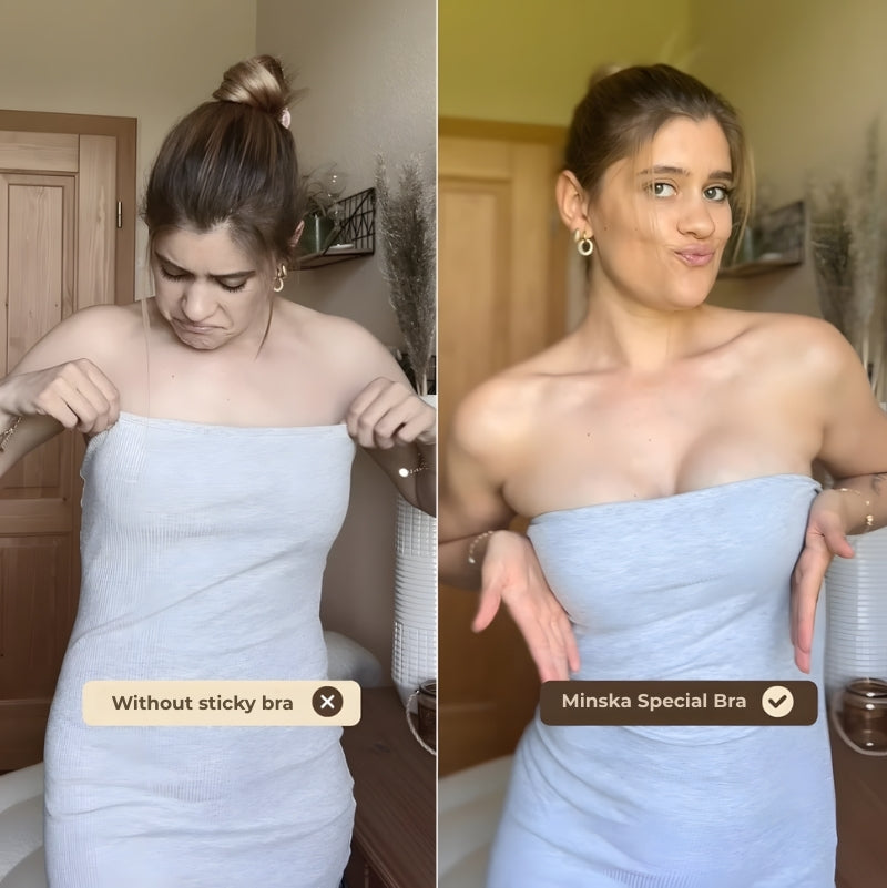 Strapless Push-Up Adhesive Bra™