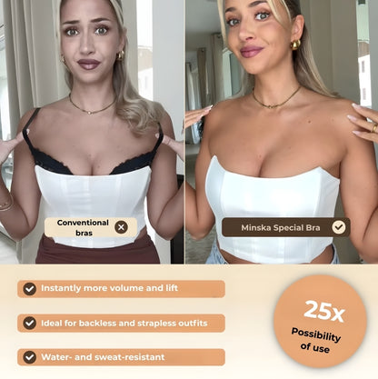 Strapless Push-Up Adhesive Bra™